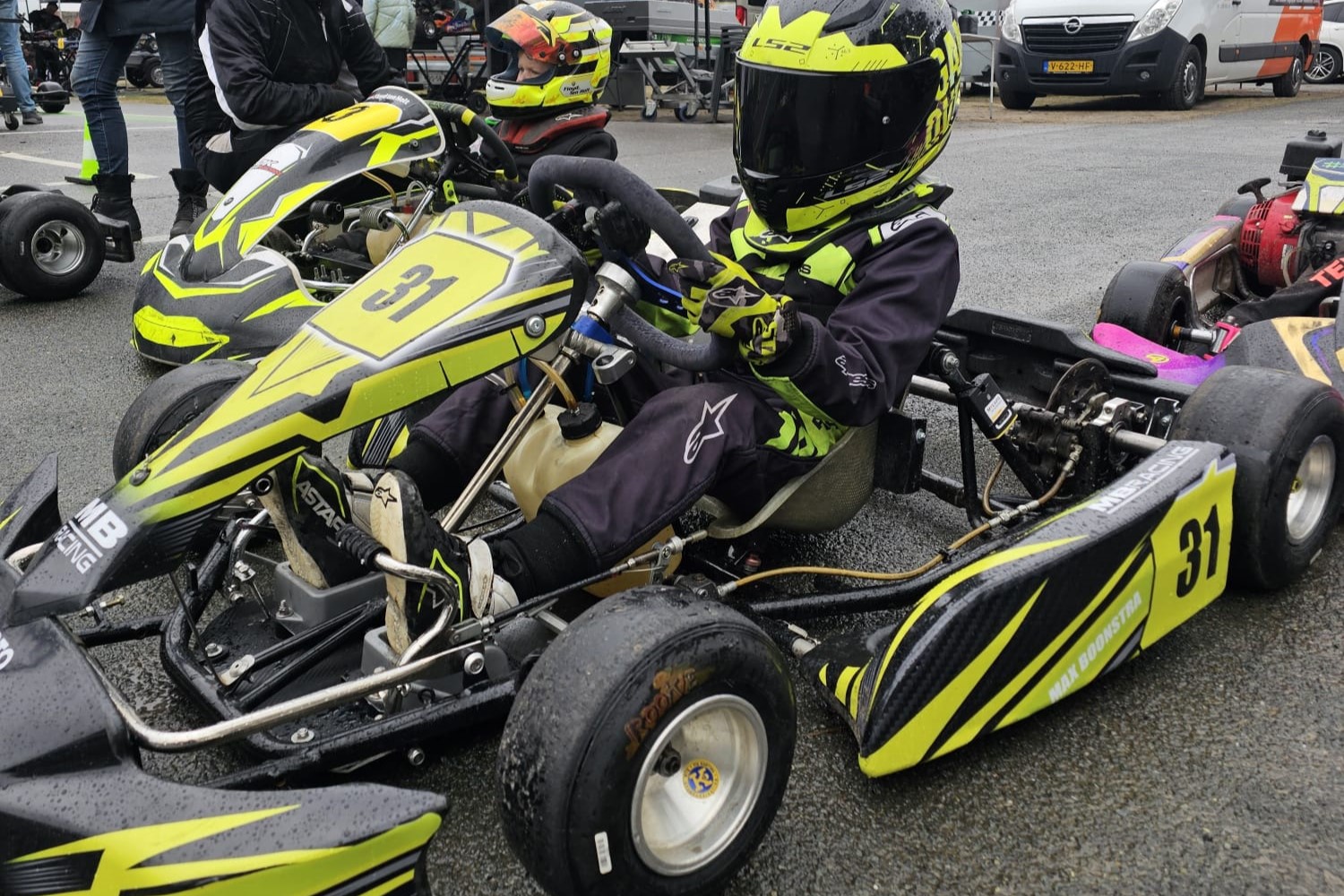 Kartshop Groningen - Max Boonstra - Cadet 160cc Honda GX160 - Kartbaan Emsburen - NXT GP